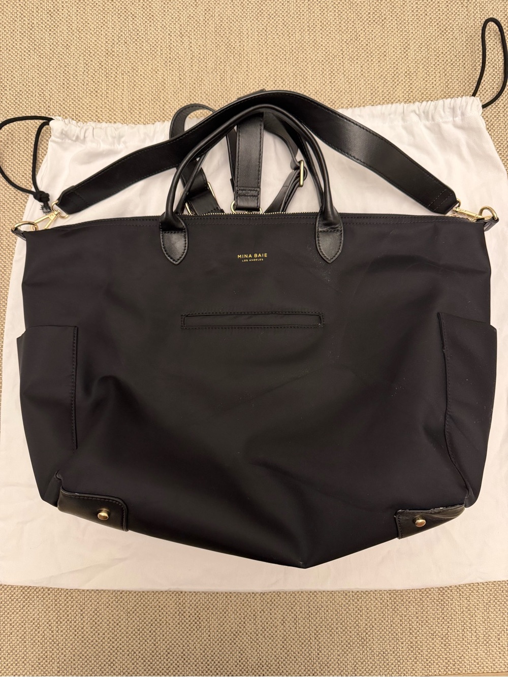 Mina Baie Emmy Diaper Bag Backpack- Size FULL
